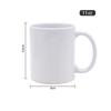 Taza de cerámica sublimable de 11oz transferencia de calor taza en blanco taza simple taza publicitaria taza de regalo impresión de LOGO