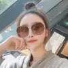K-Style Bi Gafas de Sol de Montura Grande para Mujer Gafas de Sol Estilo Ins Harajuku Retro Anti-UV Transmisión en Vivo Fábrica Venta al por Mayor Dropshipping