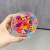 Horquilla infantil de color caramelo tamaño pequeño horquilla en caja trenza de color pinza pequeña para el pelo pinza para flequillo pelo roto al por mayor