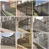 Barandales de Acero Galvanizado, Valla para Comunidad de Villas, Valla de Hierro Forjado, Valla de Aislamiento para Exteriores de Fábrica, Fabricante de Barandales de Acero Galvanizado