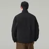 Chamarra estilo piloto con cuello alto, nueva colección de otoño para hombre, corte holgado estilo workwear, prenda exterior versátil a prueba de viento, top casual de moda