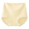 Pantaleta moldeadora ligera de jacquard repujado de tiro alto, suavidad como de nube, amigable con la piel, transpirable, con cobertura mejorada en las caderas y alta elasticidad, pantaleta triangular para mujer 9915