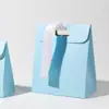 Bolsas de Papel Tote listas para usar, Bolsas para Regalo de Boda, Cajas de Dulces en Blanco Repujadas, Decoraciones para Fiestas de Cumpleaños, Bolsas Pequeñas para Regalo