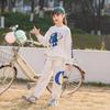 Sudadera para Niña 2026 Primavera y Otoño Nueva Tendencia Estilo Coreano Sudadera de Manga Larga para Niñas Mayores