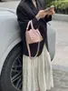 Bolso Cubo 2025 Primavera y Verano Nuevo Estilo Bolso de Mano de Cuero Genuino Bolso de Cuero Genuino de Gama Alta para Mujer Bolso Tipo Cesta de Verduras de Gran Capacidad