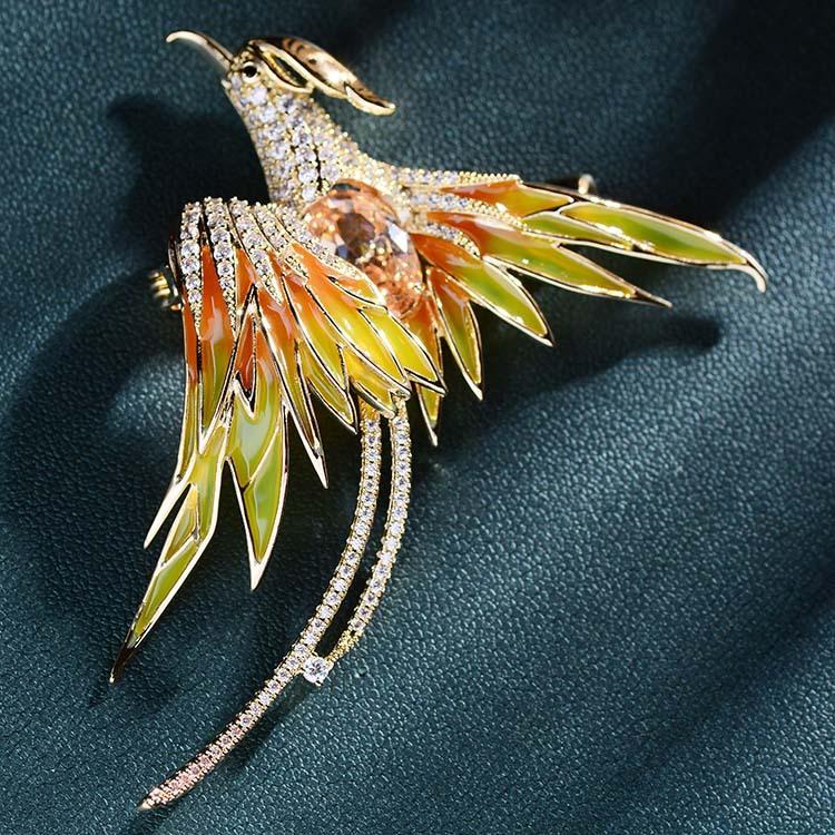 凤凰胸针