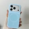Capa de Celular Magnética de Silicone Líquido de Ano Novo Adequada para iPhone 17 Pro Max, Design Simples, Anti-Queda para Modelos 15/16
