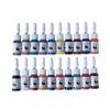 Tatuagem de Dragão pequeno panda material para colorir de prática 8ML máquina de tatuagem bordado de tatuagem loção de cor para sobrancelha material para colorir de tatuagem conjunto de várias garrafas