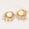 Pendientes de circonitas distintivas, exageradas y de estilo retro, de gran venta en Europa y América, exquisitos pendientes de lujo ligeros a la moda, joyería.