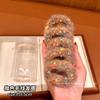 Accesorios para el cabello con aros coloridos y populares para otoño e invierno, estilo japonés y coreano, elegantes y sencillos, con lazo de goma y tendón grueso.