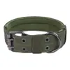 Collar Táctico Popular Transfronterizo para Perros, Collar Engrosado Anti-Mordeduras de Tela Oxford para Perros Medianos y Grandes, Arnés y Correa para Perros