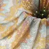 Bordado de Lantejoulas Estampado, Tecidos de Vestido e Saia da Moda em Estoque, Tecido para Vestido de Festa Qipao