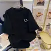 ¡Guau! Camisetas Juveniles Personalizadas Sencillas de Manga Corta, Cómodas con Cuello Redondo, Estilo Nuevo de Moda, Camisetas Estampadas para Pareja