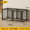 Valla anti-escape para mascotas jaula para perros espacio grande casa para perros teddy corgi jaula de entrenamiento de aislamiento anti-escape superior