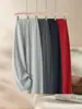 Pantalones de pierna ancha estilo guadaña para mujer Moda Otoño 2026 Cintura alta Adelgazantes Nuevo estilo Caída fluida Versátiles Pantalones casuales para mujer