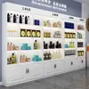 Vitrina Cosmética Vitrina Combinación Libre Estante de Tienda para Madres y Bebés Estilo Europeo Vitrina Contenedora de Productos para Salón de Belleza