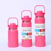 Botella Espacial Portátil de Silicona Inferior Amazon de Gran Capacidad Doble Bebida para Deportes al Aire Libre Taza Termo de Acero Inoxidable 304