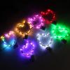 Luces de Cadena Led Caja de Regalo Luces de Cadena Decorativas Flores Pastel Luces de Estrella con Decoración Navideña Linternas Puestos Callejeros en Stock