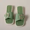 Pantuflas de Nuevo Estilo 2024, Zapatos de Moda para Exteriores, de Meter, Cómodos, Casuales, para Playa, Sandalias Planas