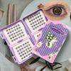 Empaque de Caja de Regalo de Pestañas Postizas Transfronterizas 20 Filas Yf40 Espesas Maquillaje Pestañas de Cómic Nuevo Estilo Pestañas Postizas Sin Pegamento