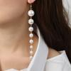 Pendientes de estilo antiguo chino, nuevos pendientes de lujo estilo palacio, retro, ligeros, con perlas de imitación, borlas, largos, al por mayor para mujer
