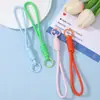 Lanyard para Teléfono Color Dopamina Llavero Colgante DIY Simple Versátil Correa para la Muñeca Anti-pérdida Adorno