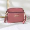 Nova Bolsa Feminina Verão Estilo Coreano Moda Bolsa de Ombro Simples Casual de Mão Transversal Cor Sólida Muda Pequena Bolsa Feminina