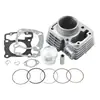 El Kit de Cilindro para Motocicleta Yibaike es Adecuado para Cbf150 Diámetro Interior del Cilindro 57.3mm Cilindro Único Consultar al Cliente
