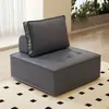 Bloque de Tofu Alquiler de Dormitorio de Apartamento Pequeño Tatami Japonés Individual Moderno Ocio Perezoso Juego de Sofá de Tela