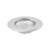 Colador de fondo plano de acero inoxidable para fregadero, desagüe de piso, residuos de cocina, colador de escoria para platos de cocina
