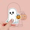 50 Pegatinas de Graffiti de Dibujos Animados para Fiesta de Halloween para Decorar Cuadernos y Maletas, Impermeables para Bricolaje, Venta al por Mayor Transfronteriza