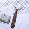 Camisa Accesorios Uniforme Escolar Corbata Perezosa Jk Corbata Mujer Uniforme Japonés Cuadros Estilo Universitario Estudiante Corbata Pequeña Hombres Formal