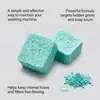 Pastillas Limpiadoras para Lavadora para Uso Doméstico Diario, Pastillas Limpiadoras para el Tambor Interior, Anillos de Goma del Sello y Limpieza de Suciedad en las Tuberías