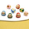 Liga de óleo pingando verde zongzi artesanal diy Dragon Boat Festival pequeno zongzi pulseira colar pingente acessórios jóias acessórios