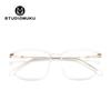 STUDIOMUKU caja de gafas frías de madera montura de gafas adelgazante montura diseño de moda nacional montura de gafas planas gafas