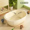 Colcha de bebé, Tina de baño engrosada para niños, Tina de lavandería de plástico extra grande para el hogar, Tina de baño para bebé, Tina para lavar pies