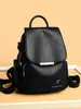 Mochila de Cuero PU Suave de Nuevo Estilo Transfronteriza para Mujer, Bolsa de Viaje de Gran Capacidad, Mochila Casual Simple, Venta al por Mayor de Fabricante