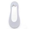 Meias Rasas Meias Barco de Seda Gelo Femininas Meias Invisíveis de Boca Redonda Verão Finas Combinação Total Silicone Antiderrapante Meias Femininas Verão