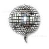 Novo 22 polegadas DISCO DISCO 4D bola redonda KTV bar festa salão de baile layout decorativo balão de filme de alumínio atacado