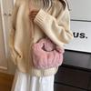 Bolsa de Moda Otoño 2025 Nueva para Mujer Portátil con Lazo Plisada Rellena Bolsa Nube Linda Más Fácil de Combinar Bolsa Pequeña tipo Concha