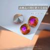 Internet Red Explosivo Grasa Uñas Cuadradas Arte de Uñas Diamante Súper Flash K9 Producto Alto Cristal de Vidrio con Forma Multicorte Adornos de Diamantes para Uñas