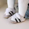 Sapatos para Bebês e Crianças Pequenas Primavera e Outono Antiderrapante Solado Macio Respirável 3-6-12 Meses Sapatos de Bebê Versáteis Tênis Esportivos