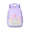 Mochila infantil color block transfronteiriça, mochila fofa e leve para jardim de infância, mochila escolar para meninos e meninas, mochila de viagem para bebês