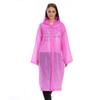 Impermeable no desechable al por mayor poncho adulto mujer largo EVA conjoined portátil adulto transparente grueso poncho