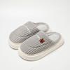 Pantuflas de Algodón para Mujer Invierno 2024, Pantuflas de Felpa Cálidas para Casa en Interiores, Pantuflas de Algodón Felpudo Espeso para Hombre Otoño e Invierno