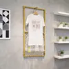 Estante de exhibición de perchas para tienda de ropa simple montado en la pared tienda de ropa de mujer ropa ropa de niño exhibición de pared estante frontal