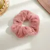 Anillo para el pelo de felpa grande para intestino grueso de otoño e invierno, banda elástica para el pelo de celebridad de internet coreana para mujer, cuerda para el pelo peluda de estilo invernal, diadema elegante