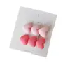 Horquilla Rosa Dulce Amor Lazo Flequillo Pinza Lateral Corazón de Niña Pinza Suave Linda de Pato Accesorios para el Cabello Tocado