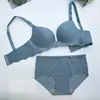Ropa Interior Femenina Popular de una Pieza Sin Costuras Tmall Braguitas Femeninas Combinando Sujetador 6101 Shantou