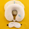 Almohada de Viaje en Forma de U para el Cuello, Almohada Portátil para Avión, Reposacabezas para el Cuello de Coche, para Dormir en Viajes Largos, Almohada Cervical en Forma de U para Trenes de Alta Velocidad